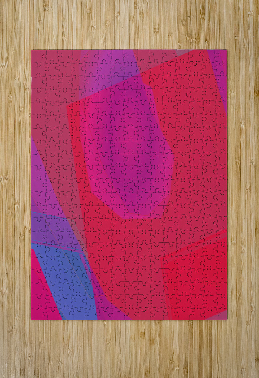 Blue angel art abstract design 96 Designer Art Decor Puzzle printing