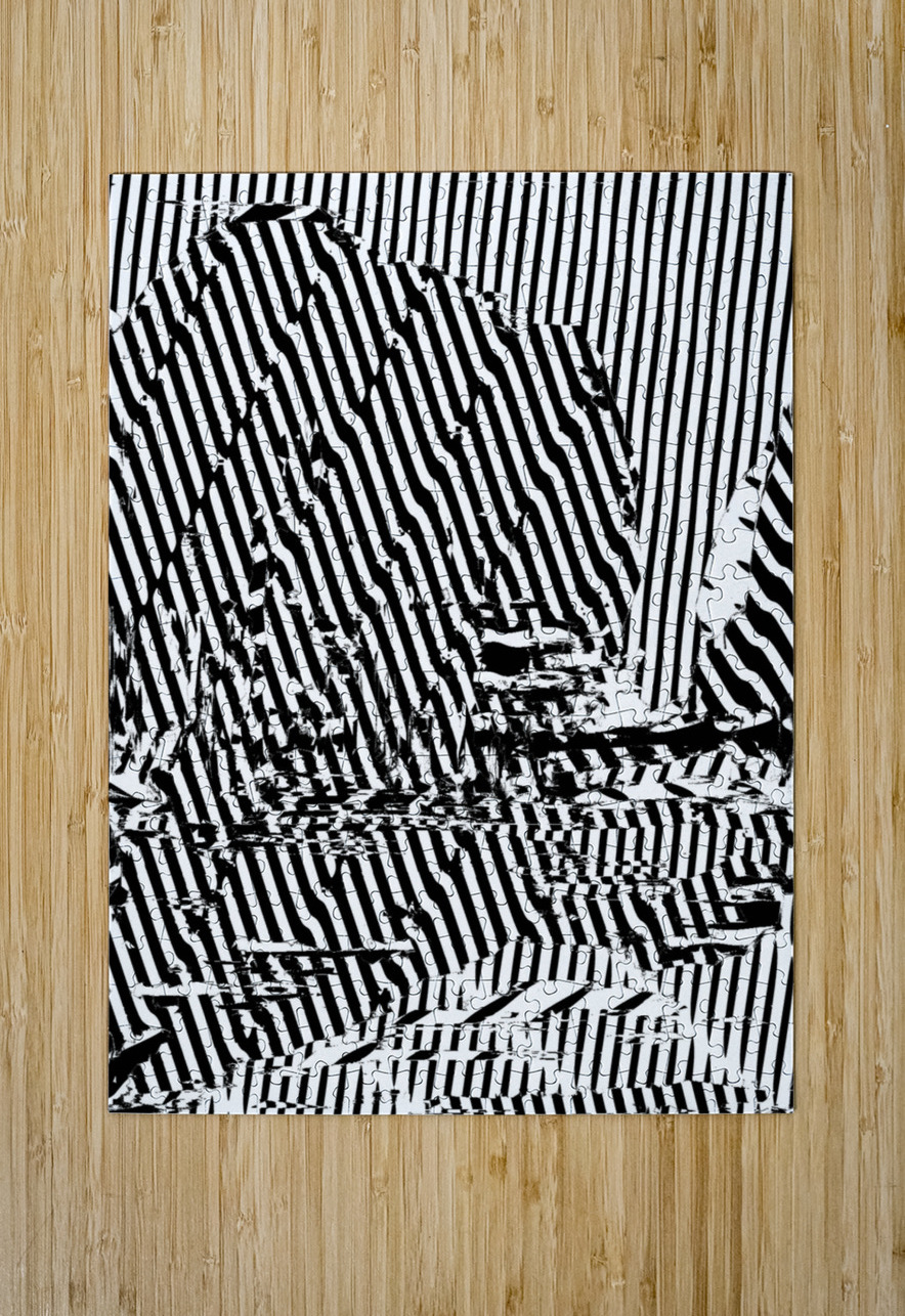 Blue angel art abstract design 86 Designer Art Decor Puzzle printing