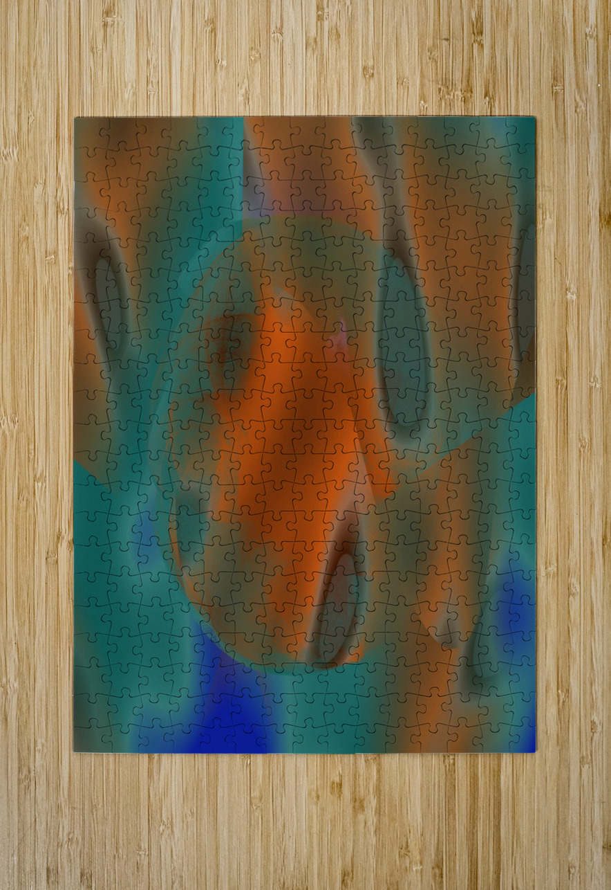 Blue angel art abstract design 84 Designer Art Decor Puzzle printing