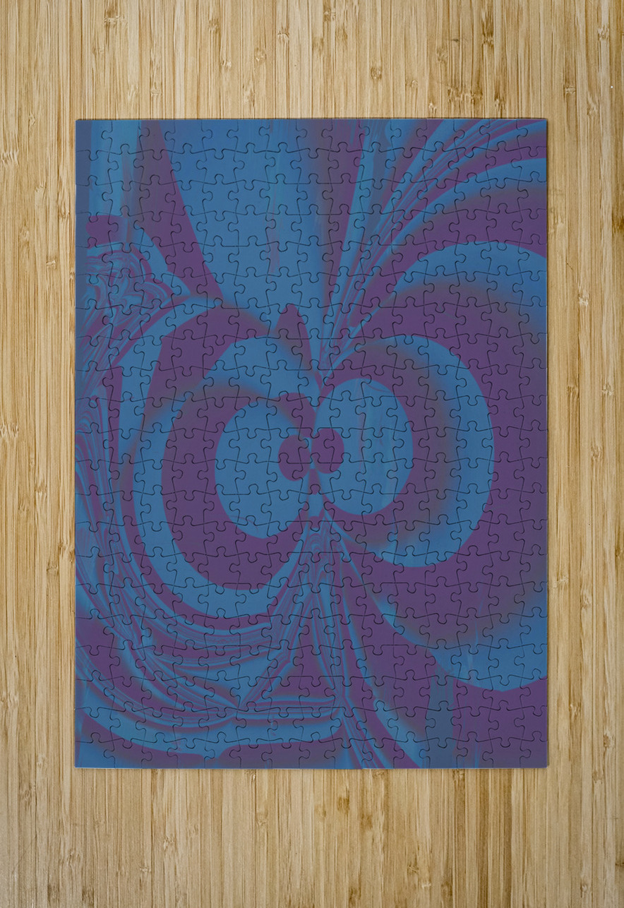 Blue angel art abstract design 52 Designer Art Decor Puzzle printing