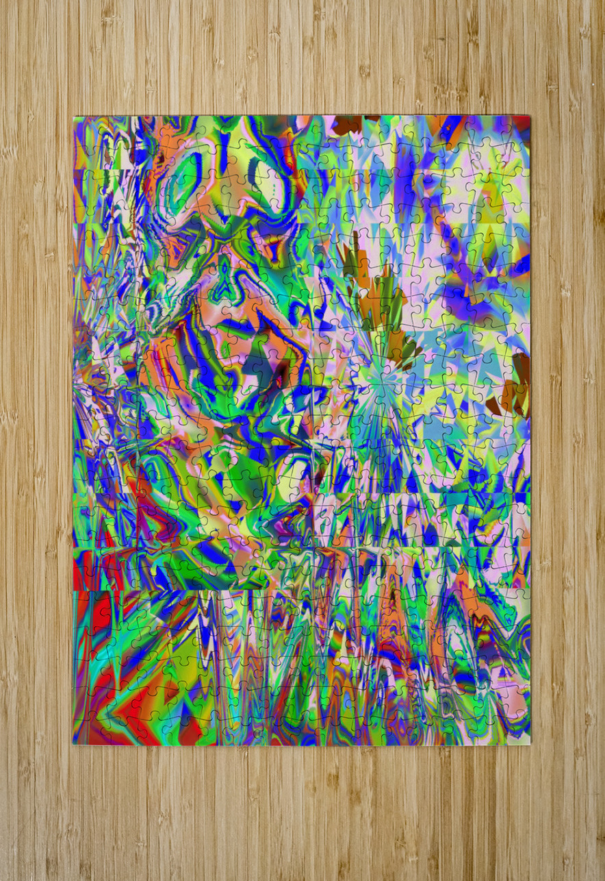 Blue angel art abstract design 89 Designer Art Decor Puzzle printing