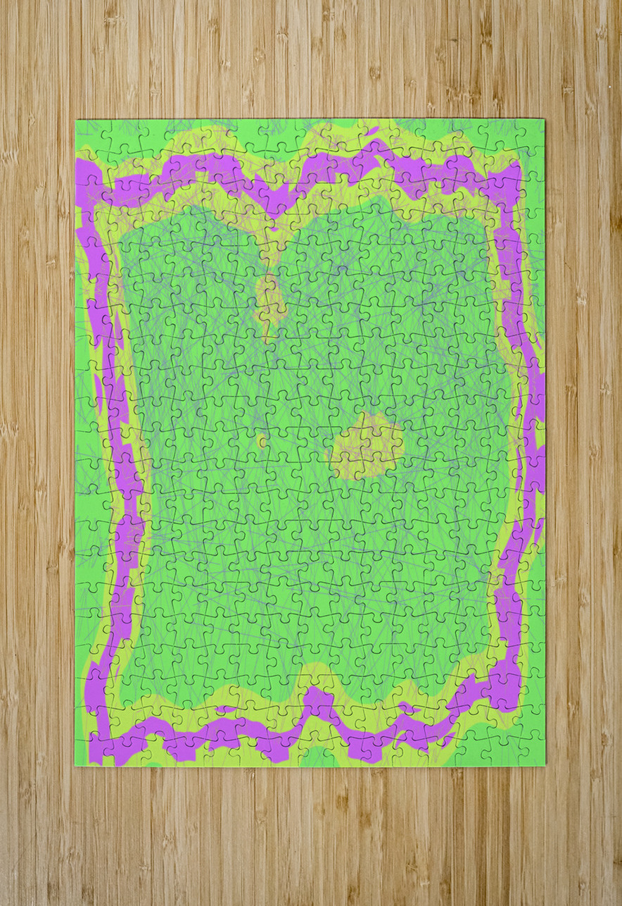 Blue angel art abstract design 75 Designer Art Decor Puzzle printing