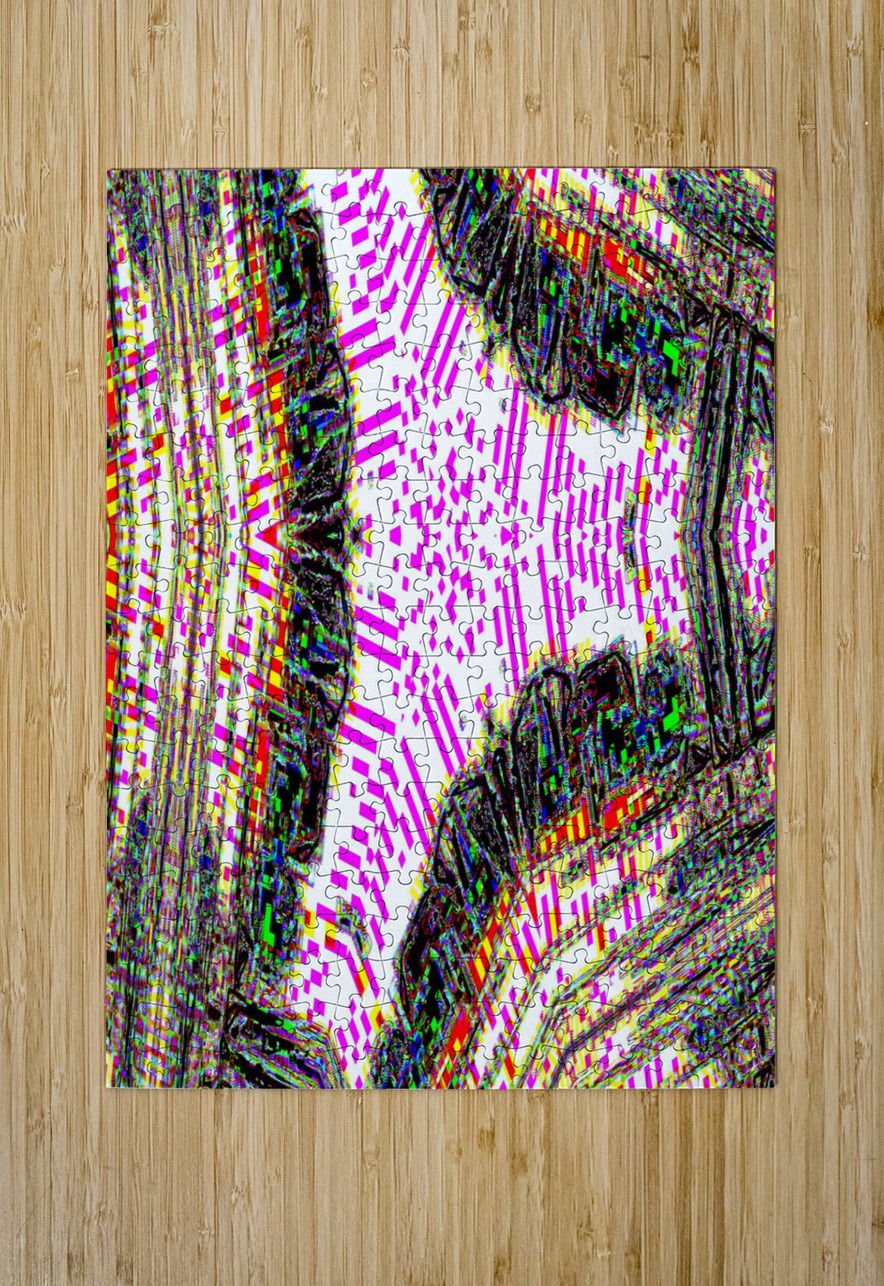 Blue angel art abstract design 73 Designer Art Decor Puzzle printing