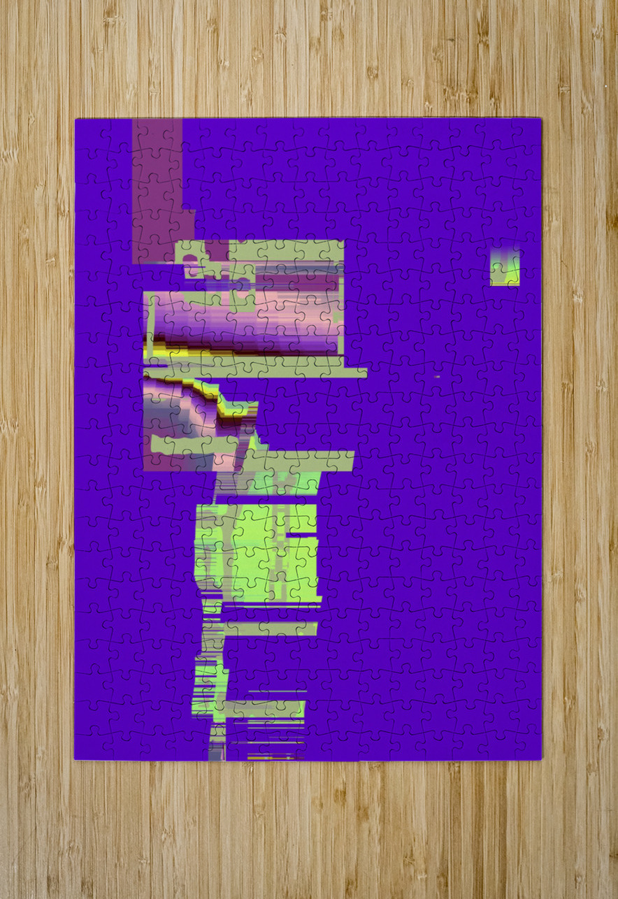 Blue angel art abstract design 79 Designer Art Decor Puzzle printing