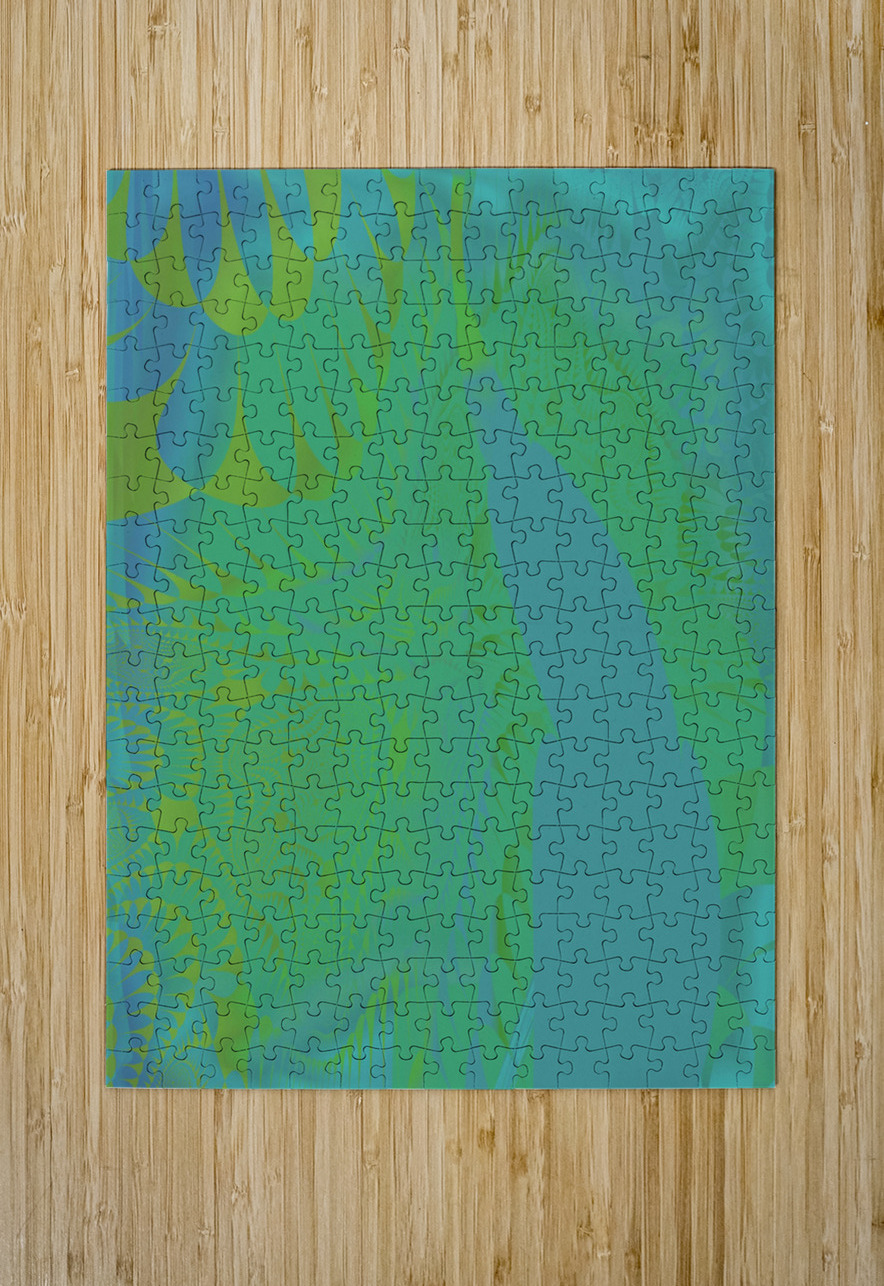 Blue angel art abstract design 54 Designer Art Decor Puzzle printing