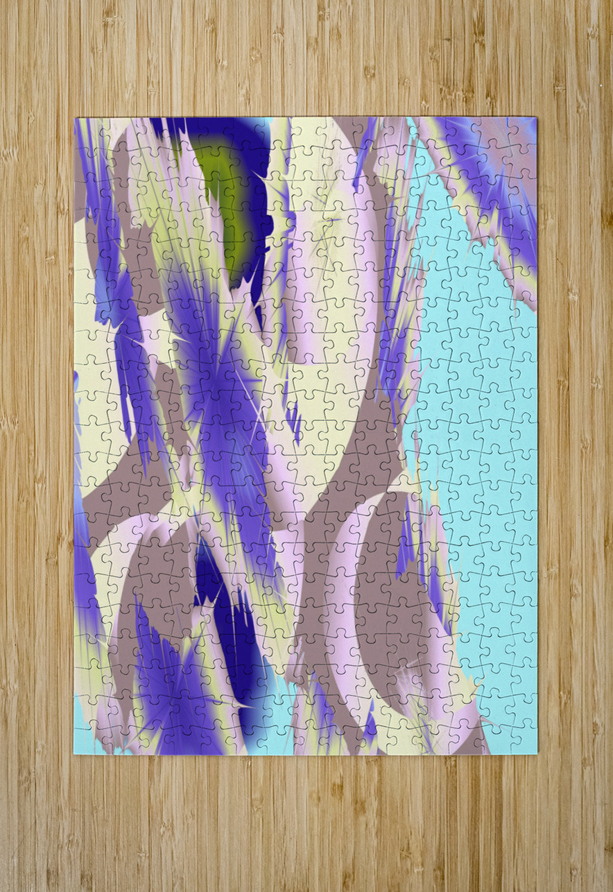 Blue angel art abstract design 57 Designer Art Decor Puzzle printing