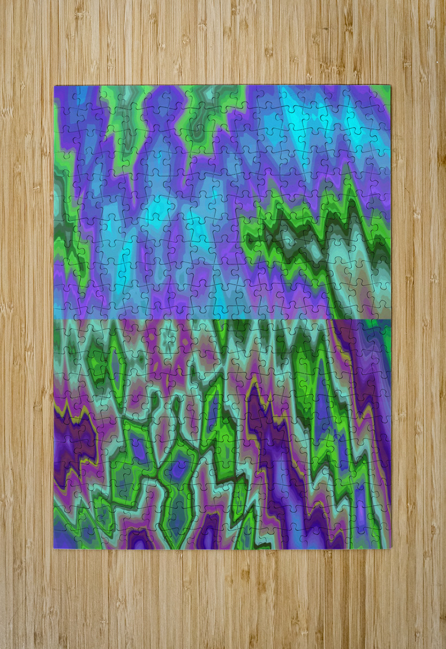 Blue angel art abstract design 56 Designer Art Decor Puzzle printing