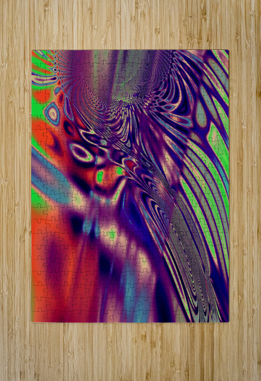 Blue angel art abstract design 53 Designer Art Decor Puzzle printing