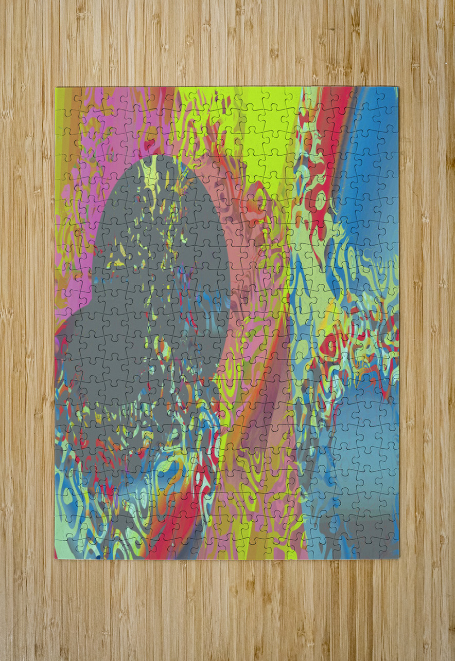 Blue angel art abstract design 82 Designer Art Decor Puzzle printing