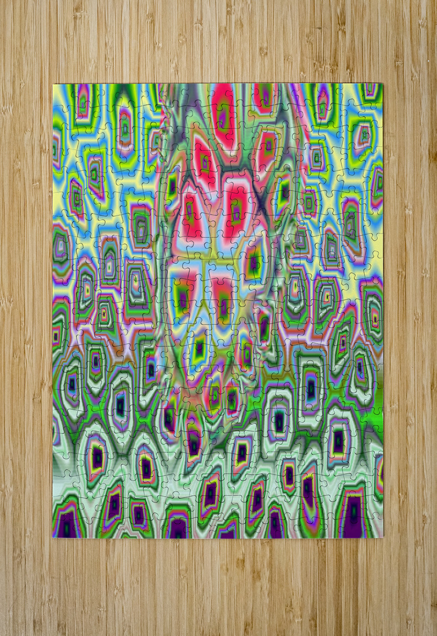 Blue angel art abstract design 67 Designer Art Decor Puzzle printing