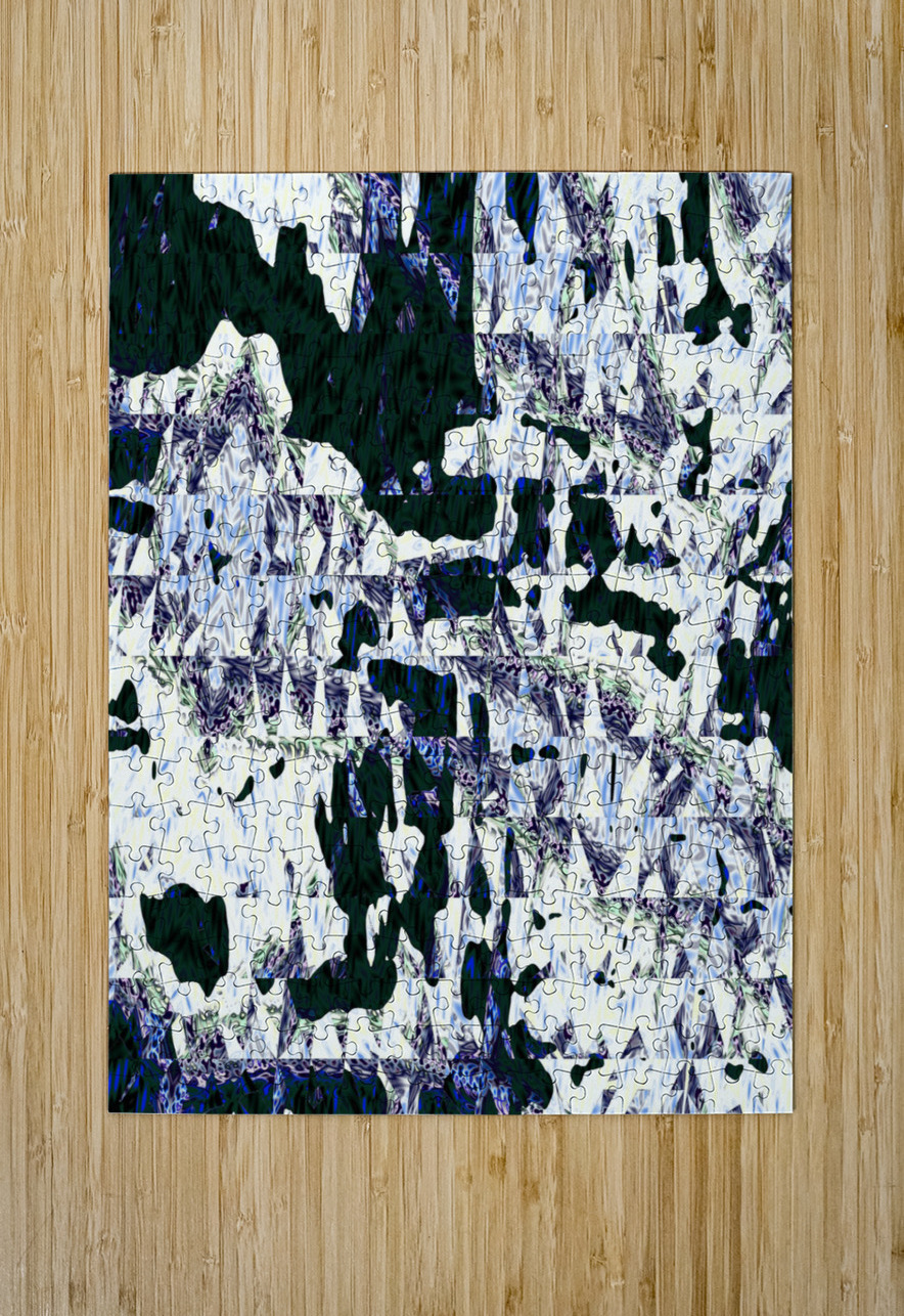 Blue angel art abstract design 93 Designer Art Decor Puzzle printing