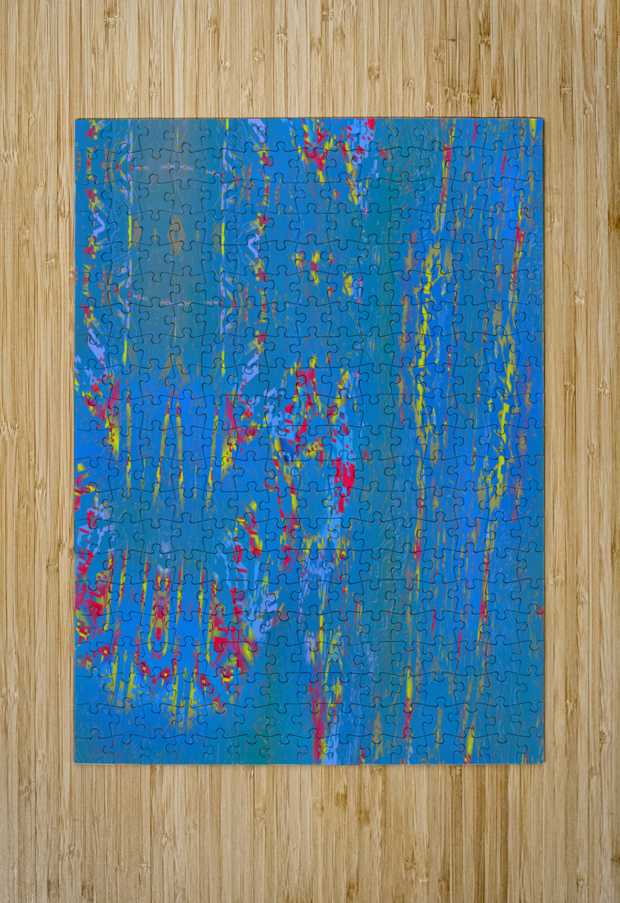 Blue angel art abstract design 62 Designer Art Decor Puzzle printing