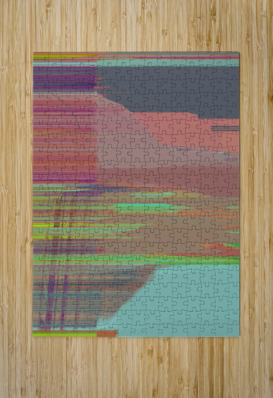 Blue angel art abstract design 132 Designer Art Decor Puzzle printing