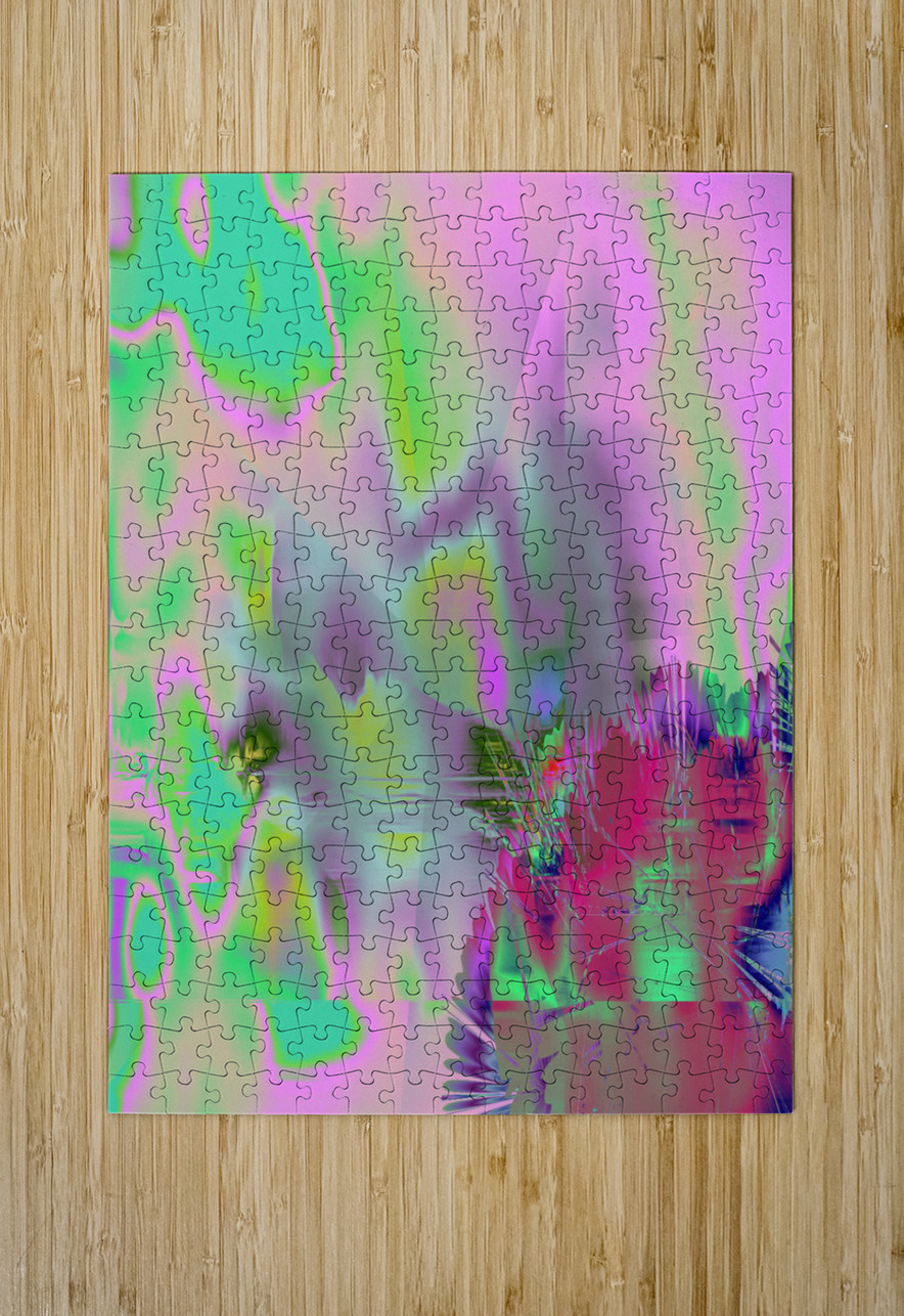 Blue angel art abstract design 131 Designer Art Decor Puzzle printing