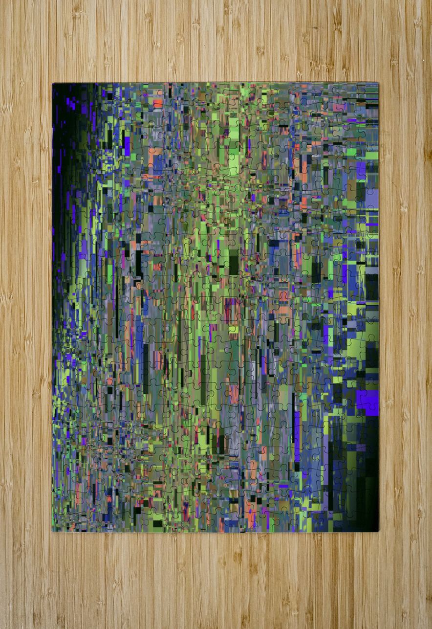 Blue angel art abstract design 127 Designer Art Decor Puzzle printing