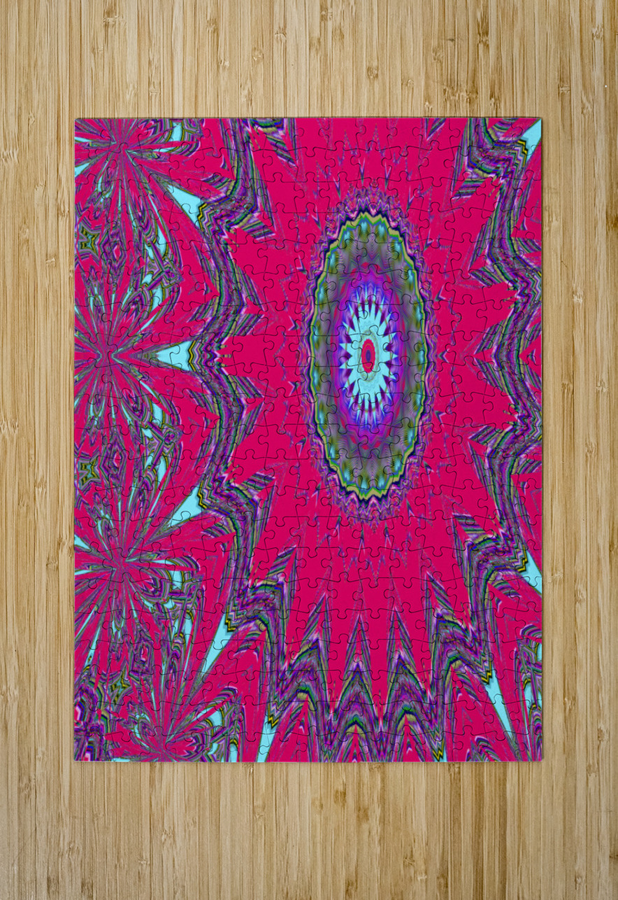 Blue angel art abstract design 113 Designer Art Decor Puzzle printing