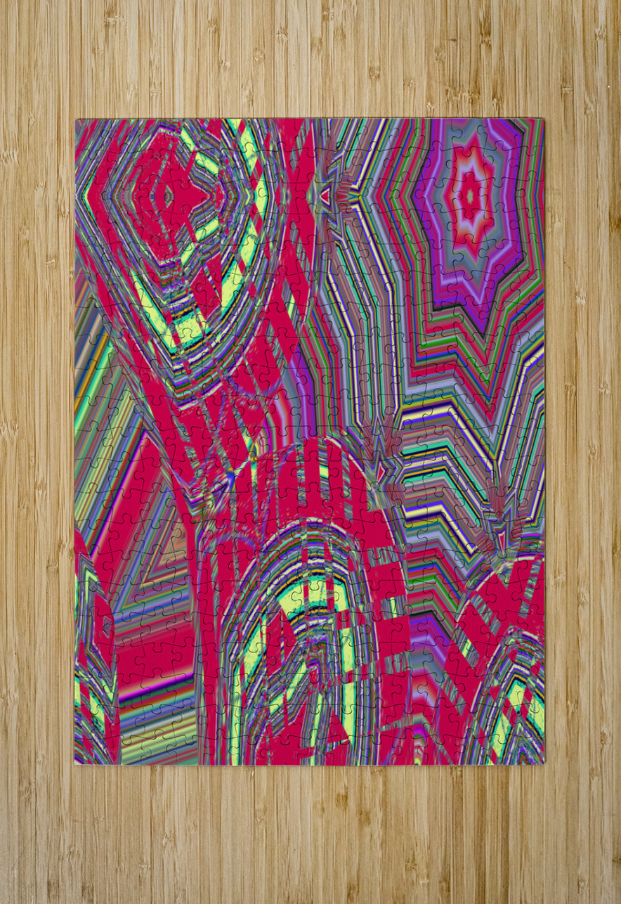 Blue angel art abstract design 115 Designer Art Decor Puzzle printing