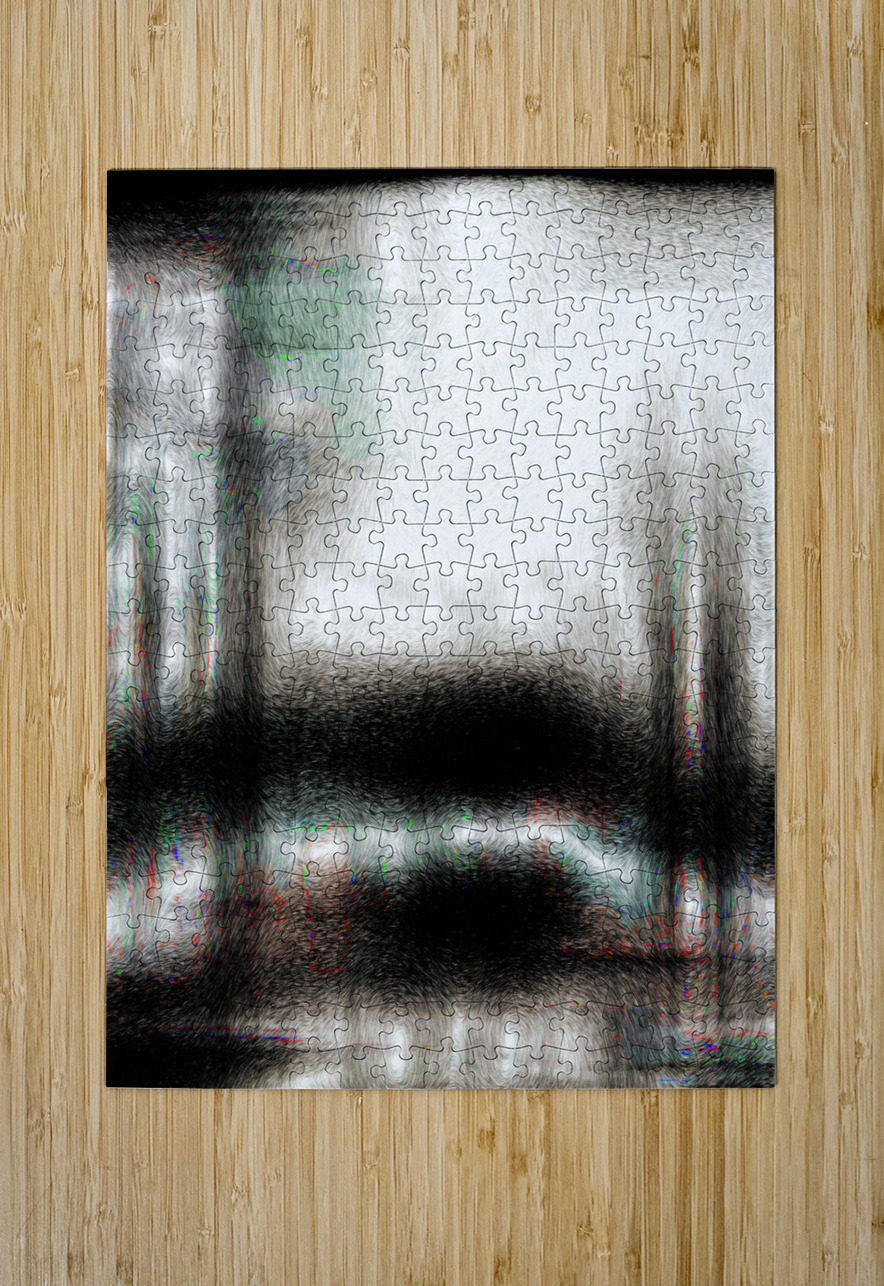 Blue angel art abstract design 117 Designer Art Decor Puzzle printing