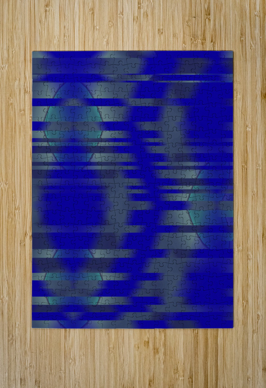 Blue angel art abstract design 112 Designer Art Decor Puzzle printing