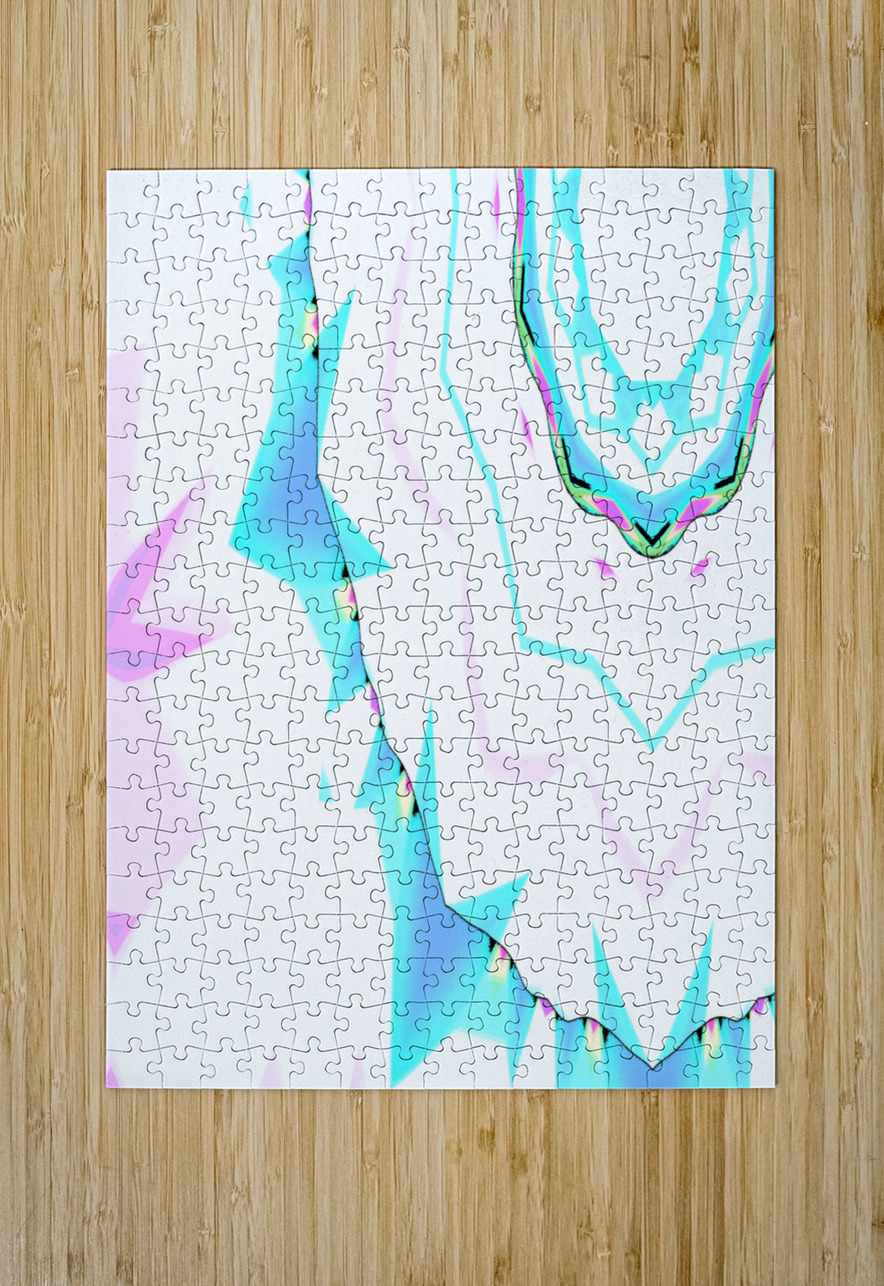 Blue angel art abstract design 130 Designer Art Decor Puzzle printing