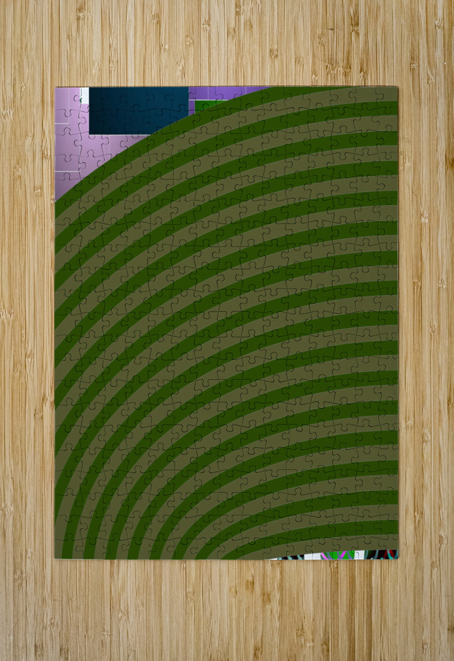 Blue angel art abstract design 102 Designer Art Decor Puzzle printing