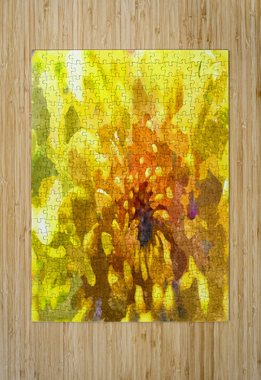 Watercolor Floral 02 Designer Art Decor Puzzle printing