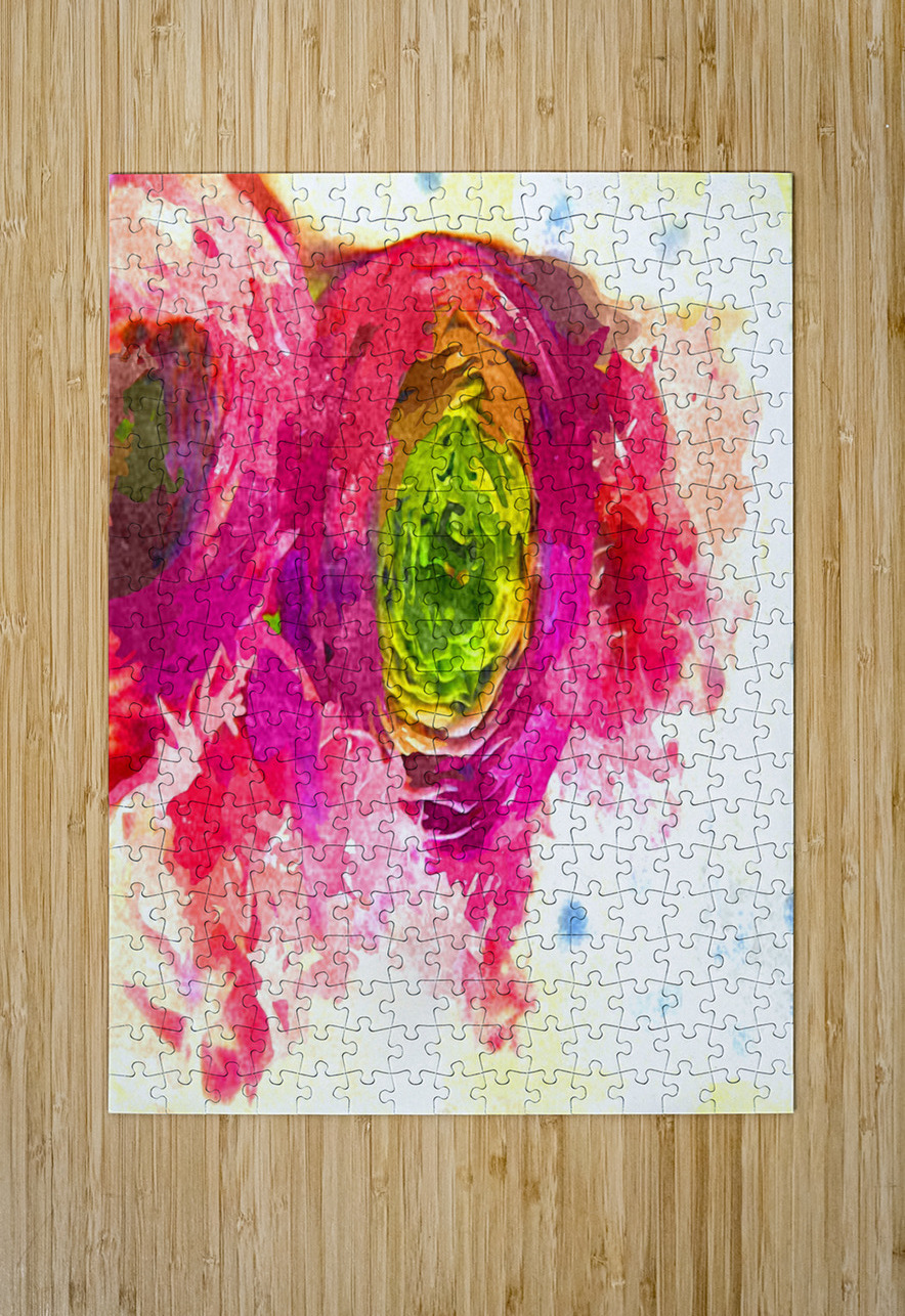 Watercolor Floral 04 Designer Art Decor Puzzle printing