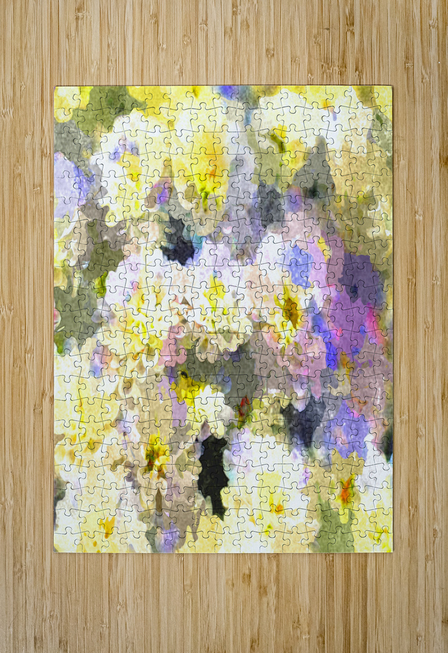 Watercolor Floral 11 Designer Art Decor Puzzle printing