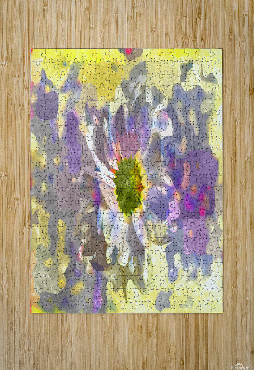 Watercolor Floral 16 Designer Art Decor Puzzle printing