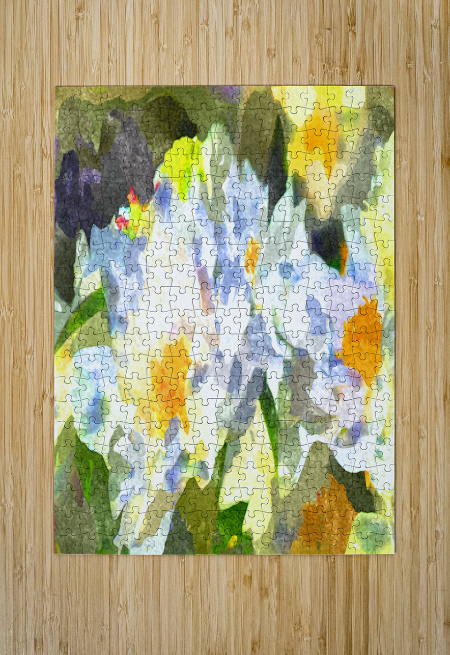 Watercolor Floral 21 Designer Art Decor Puzzle printing