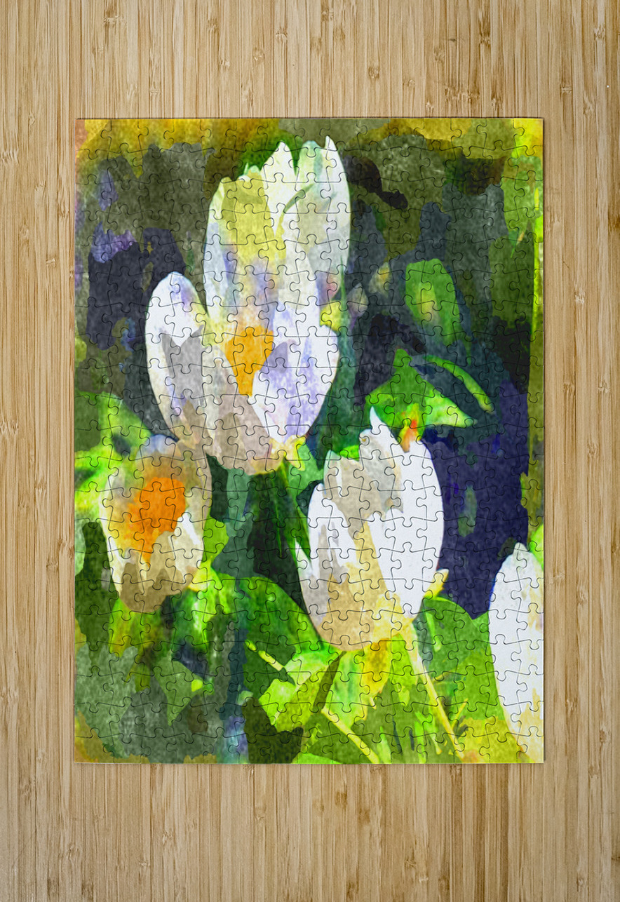 Watercolor Floral 20 Designer Art Decor Puzzle printing