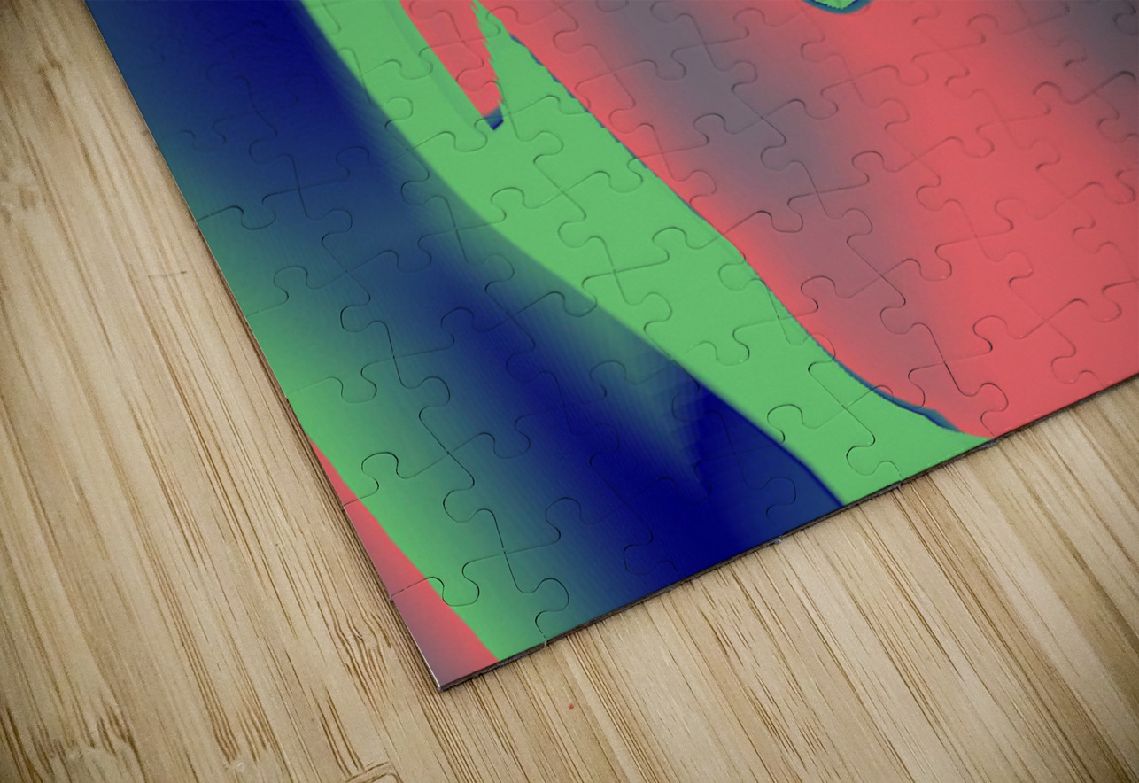 Blue angel art abstract design 19 Designer Art Decor Puzzle