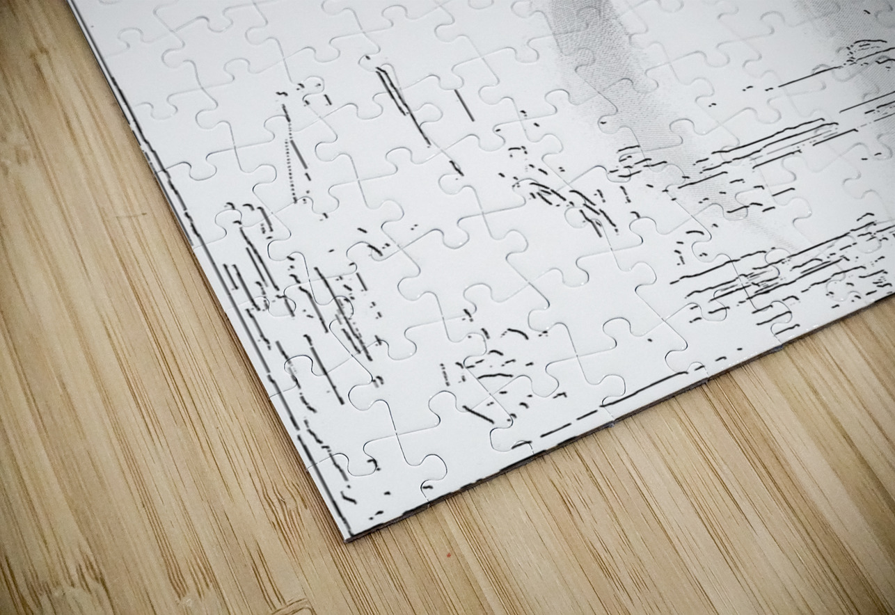 Blue angel art abstract design 24 Designer Art Decor Puzzle