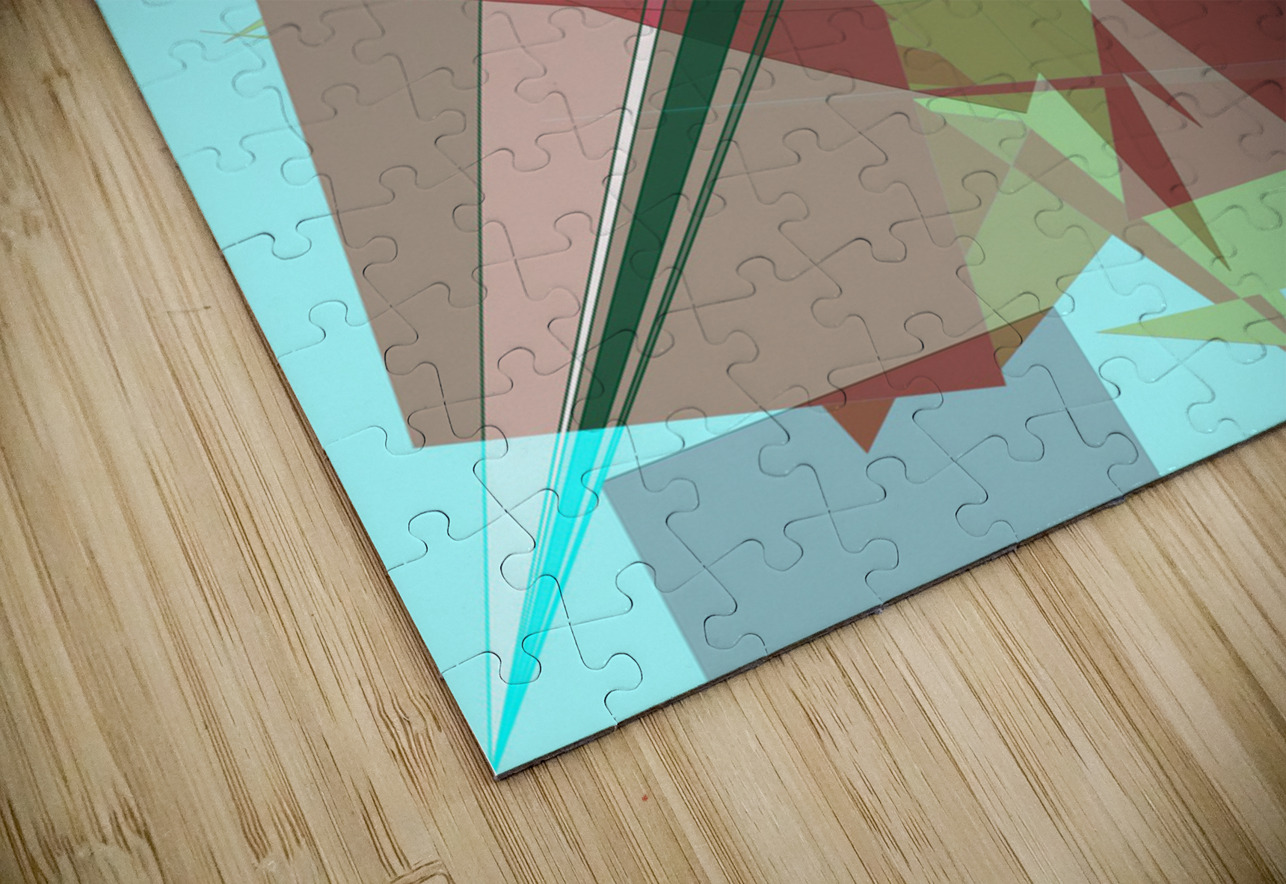 Blue angel art abstract design 44 Designer Art Decor Puzzle