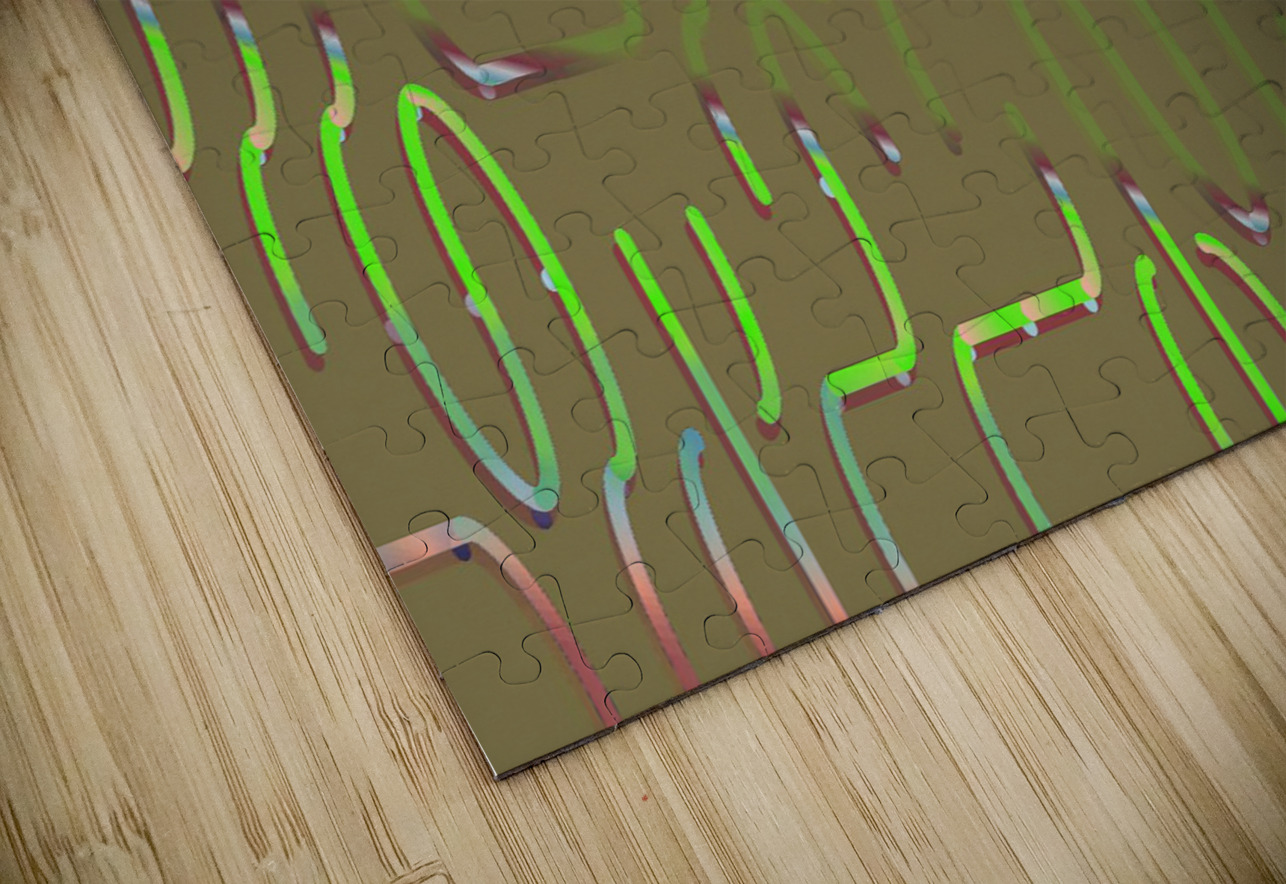 Blue angel art abstract design 37 Designer Art Decor Puzzle