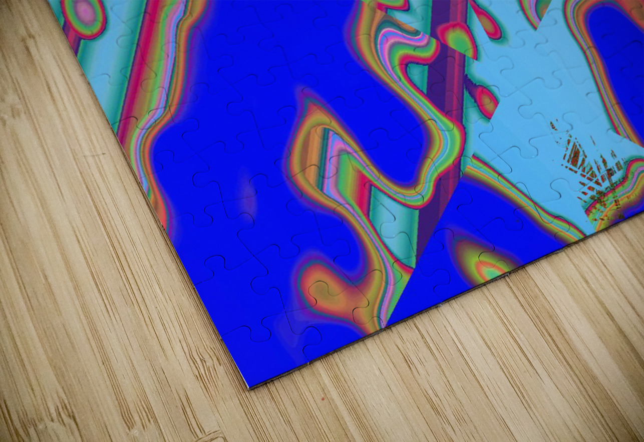 Blue angel art abstract design 33 Designer Art Decor Puzzle