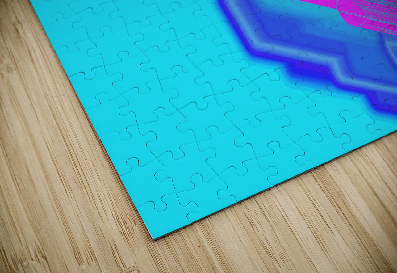 Blue angel art abstract design 35 Designer Art Decor Puzzle