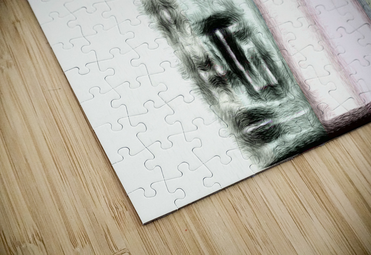 Blue angel art abstract design 49 Designer Art Decor Puzzle