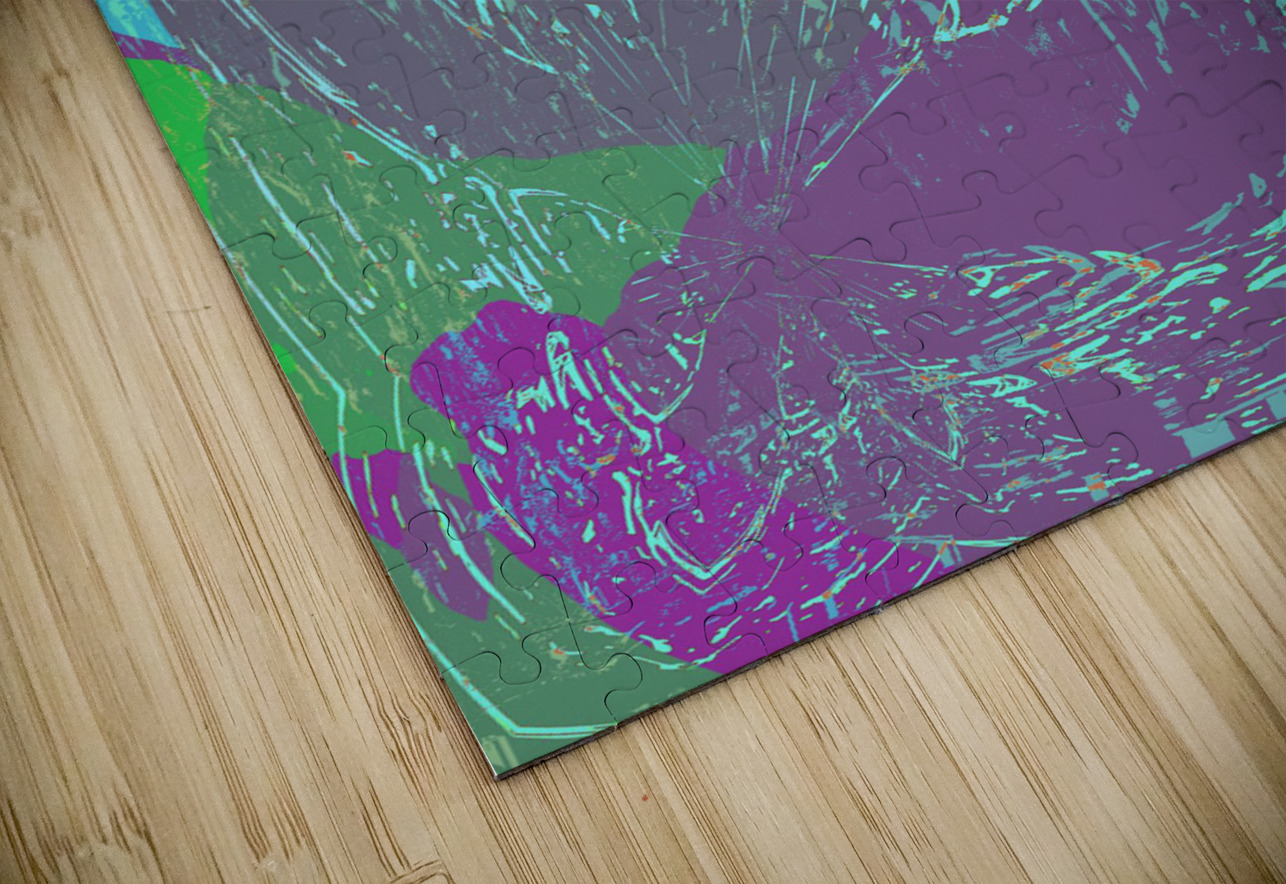 Blue angel art abstract design 46 Designer Art Decor Puzzle