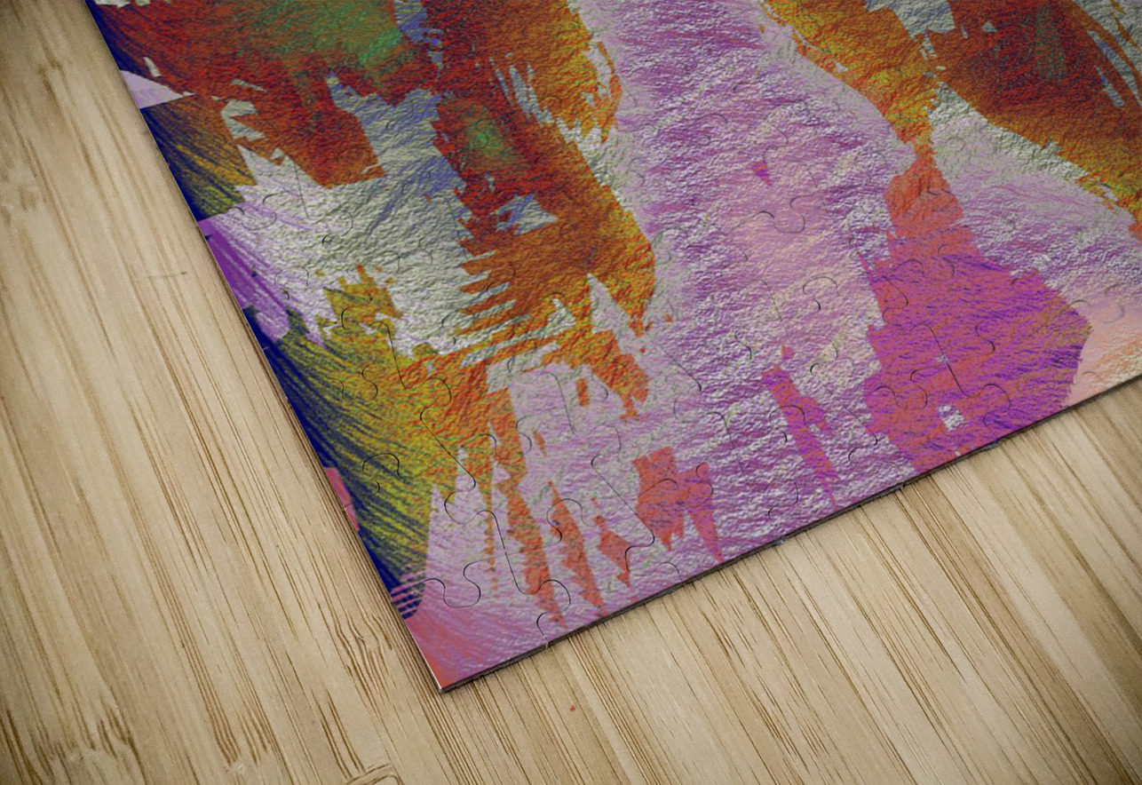 Blue angel art abstract design 6 Designer Art Decor Puzzle