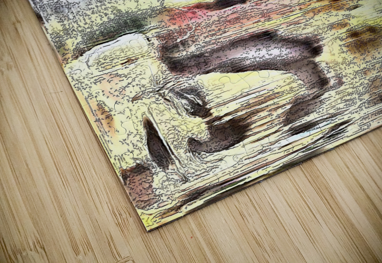 Blue angel art abstract design 15 Designer Art Decor Puzzle