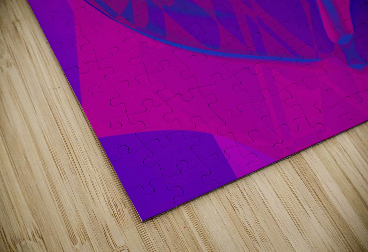 Blue angel art abstract design 4 Designer Art Decor Puzzle