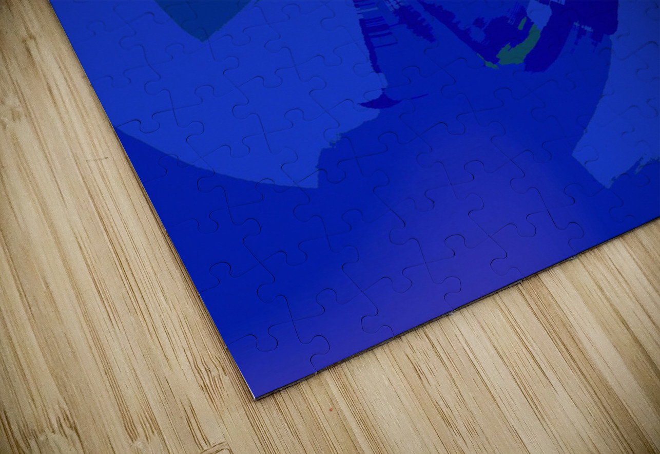 Blue angel art abstract design 9 Designer Art Decor Puzzle