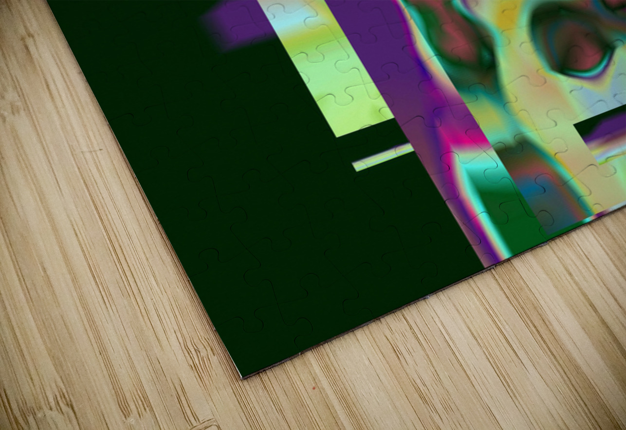 Blue angel art abstract design 78 Designer Art Decor Puzzle