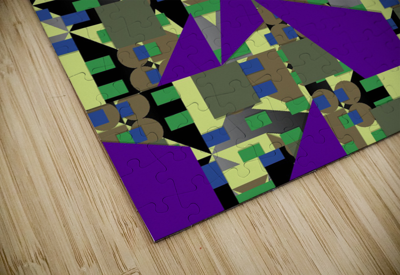 Blue angel art abstract design 99 Designer Art Decor Puzzle