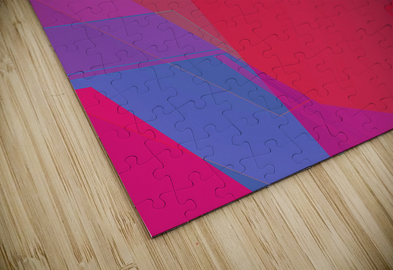 Blue angel art abstract design 96 Designer Art Decor Puzzle