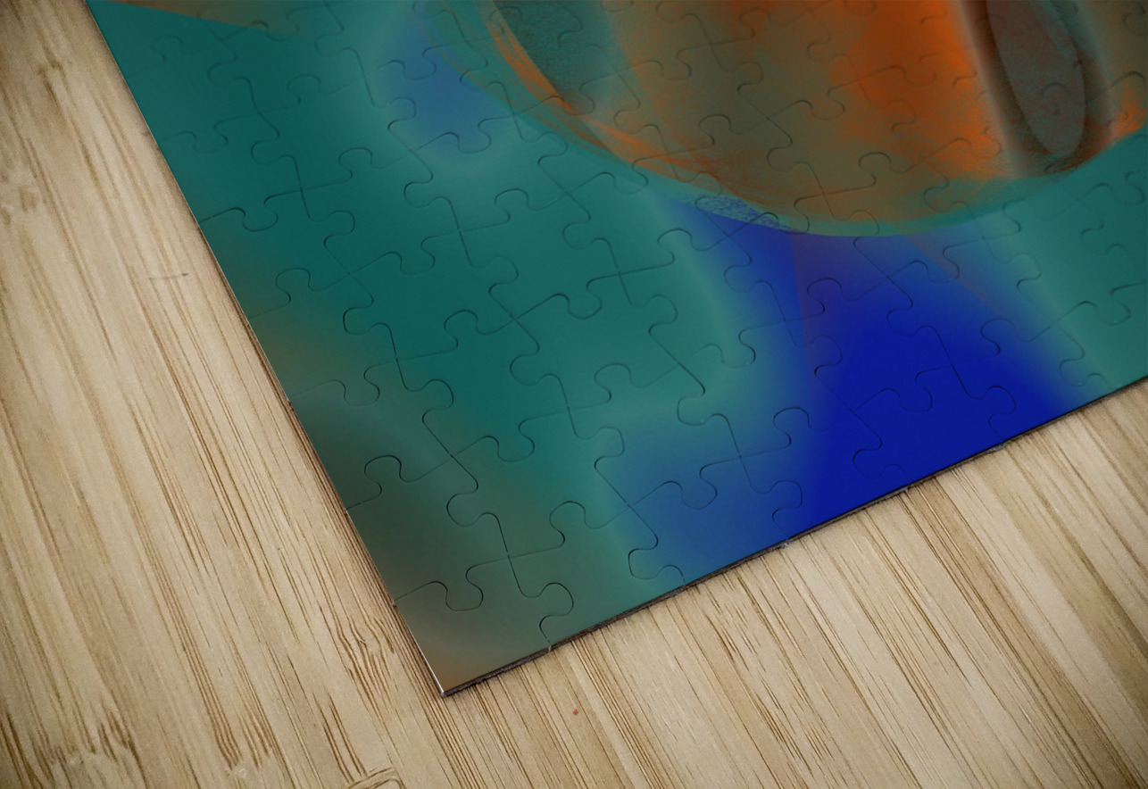 Blue angel art abstract design 84 Designer Art Decor Puzzle