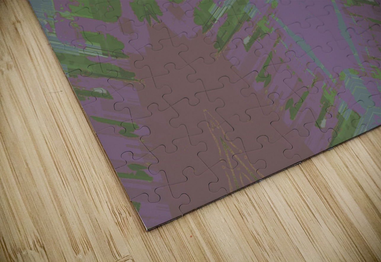 Blue angel art abstract design 72 Designer Art Decor Puzzle