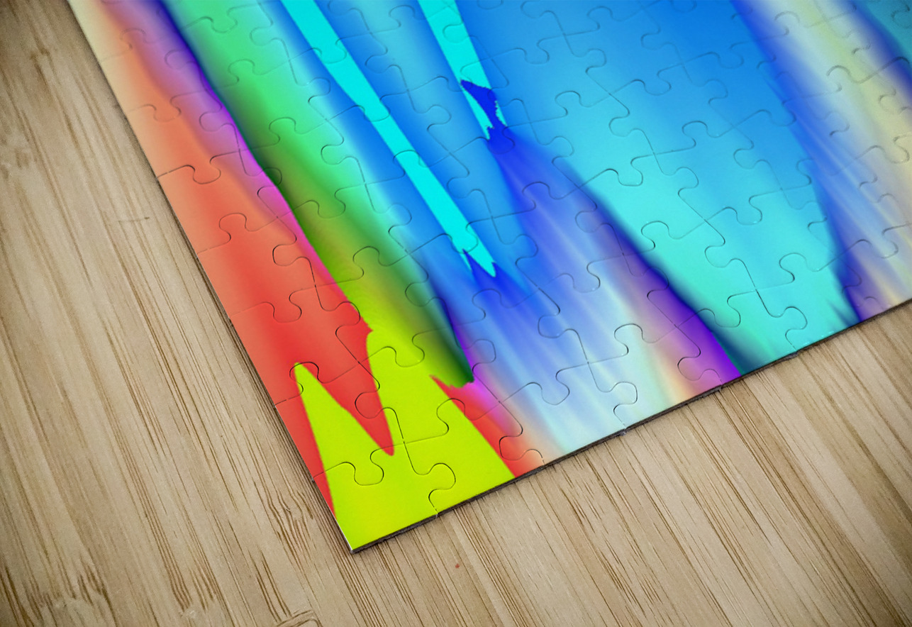 Blue angel art abstract design 51 Designer Art Decor Puzzle