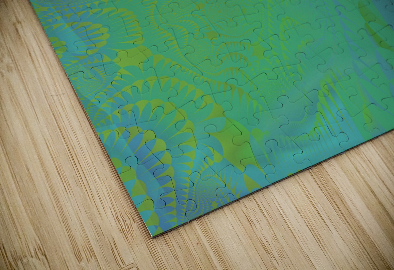 Blue angel art abstract design 54 Designer Art Decor Puzzle